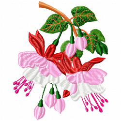 Flowers And Tree Embroidery Design 11 Flowers And Tree Embroidery Design 11
